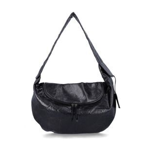 LOW CLASSIC Slouchy Crescent Shoulder Bag Women BLACK Handbags